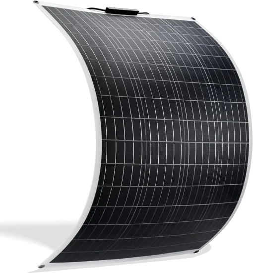 Topray Solar impermeable 24 V/12 V Mono Panel Solar plegable cargador flexible 100 W fuera de la red Efte paneles solares flexibles para el hogar RV barco Van coche