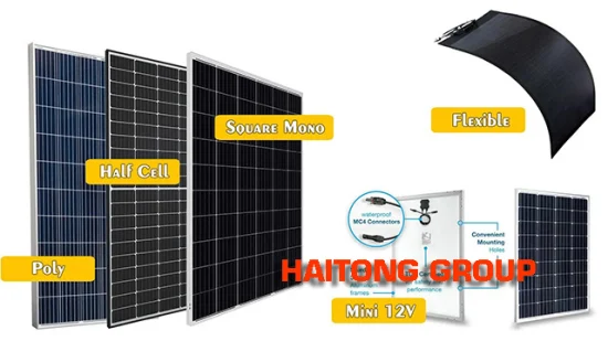 Módulos fotovoltaicos monopolivinílicos de 100 W fuera de la red en el panel del sistema de energía solar de celda de medio corte de la red