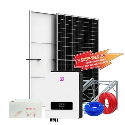 Sistema de almacenamiento de energía para el hogar con panel solar de 1000 vatios con inversor híbrido de conexión/desconexión de seno puro